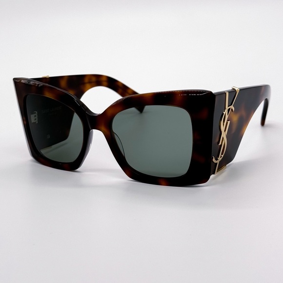 NEW SAINT LAURENT BLAZE SLM119 002 OVERSIZED BUTTERFLY WOMEN SUNGLASSES SL M119 - Picture 5 of 14